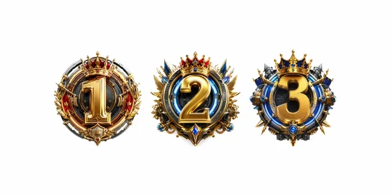 Royal Crown Number Emblems generated by undefined