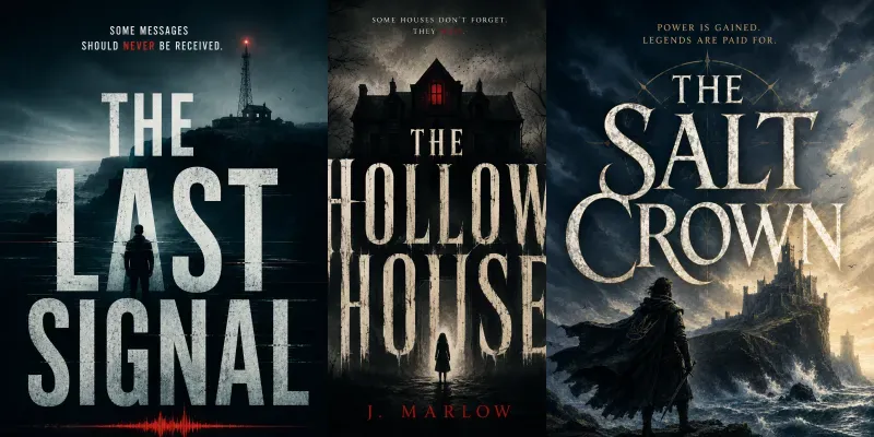 Book Cover Generator For Any Genre generated by undefined