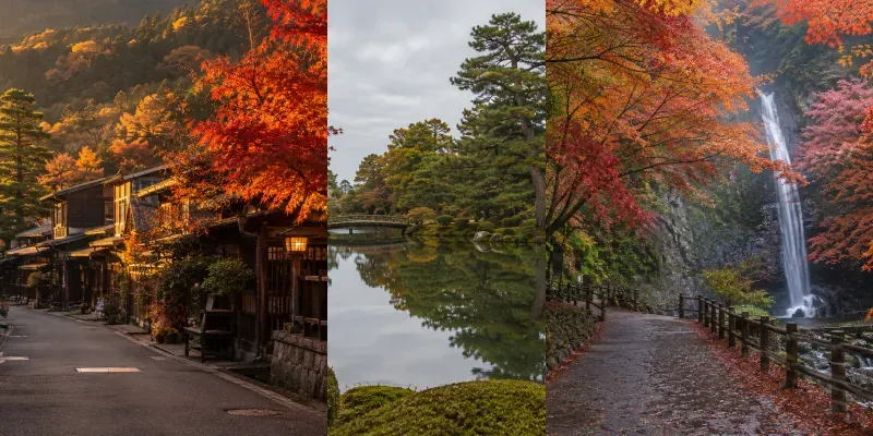 Japan Mood Autumn In Japan generated by undefined