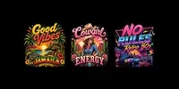 Vibrant Graphic Tshirt Designs With Text chatgpt-image prompt mini thumbnail