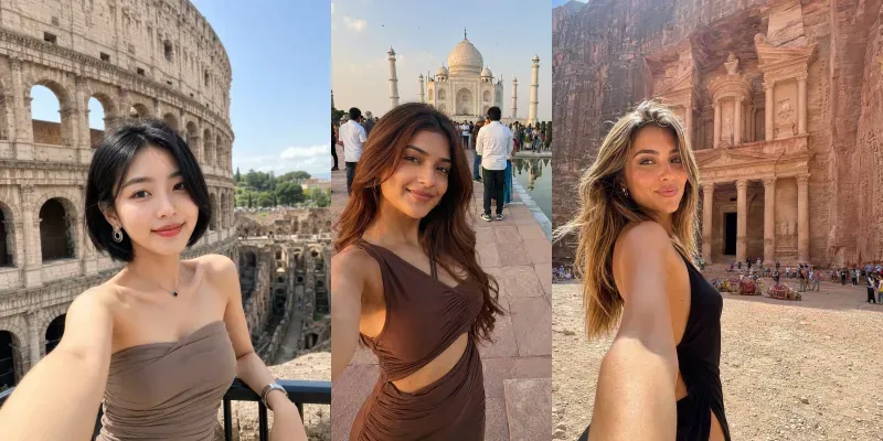 Viral Instagram Worthy Travel Selfies generated by undefined