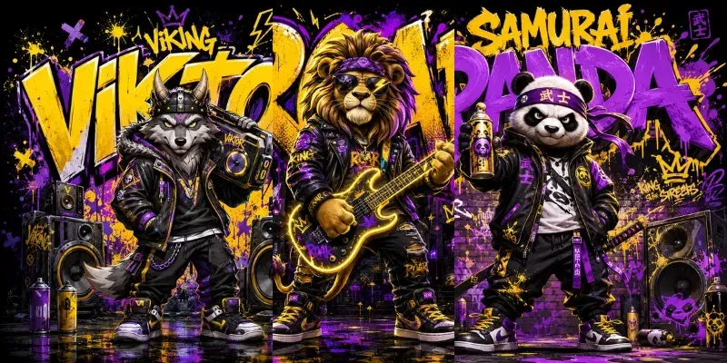 Graffiti Mascot Creators generated by undefined