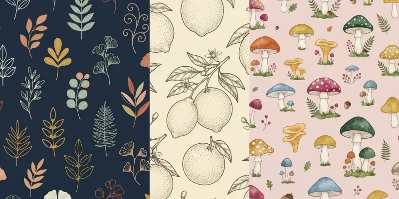 Seamless Aesthetic Pattern Generator generated by undefined