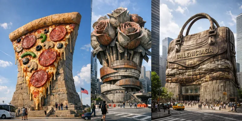 Monumental Object Transformations generated by undefined