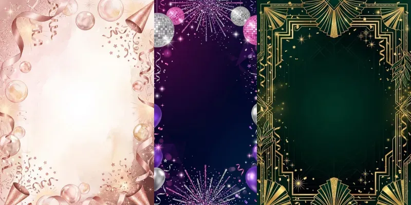 New Years Eve Party Invitation Designs