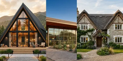 Exterior Home Design Concepts generated by gemini-image