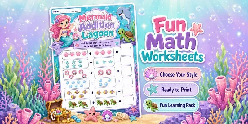 Math Kids Worksheets generated by undefined