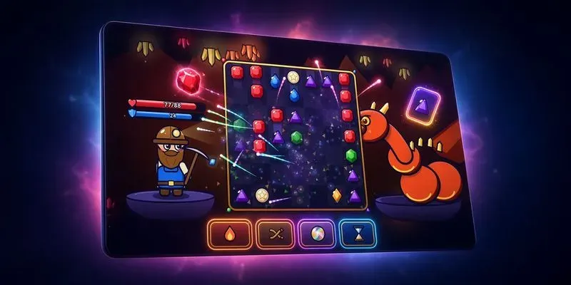 Match3 Roguelite Battler Game Builder
