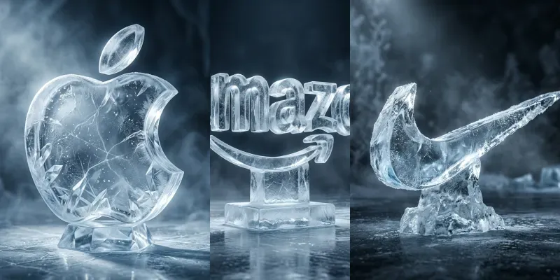 3D Ice Logos Generator Realistic generated by undefined