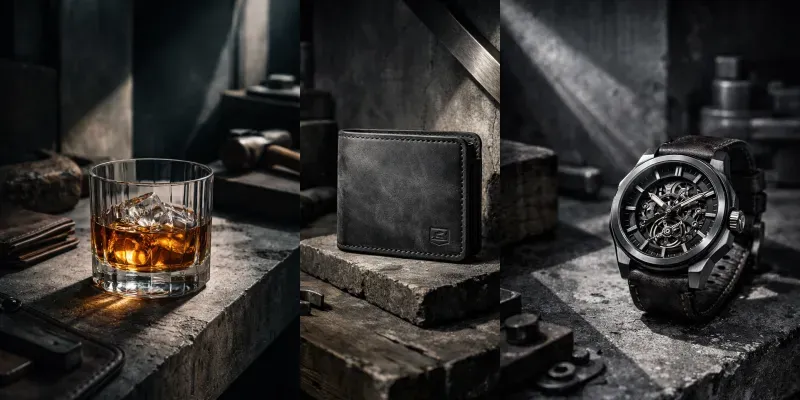 Refined Masculine Product Aesthetics generated by undefined