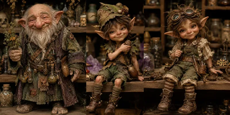 Whimsy Folk Dolls generated by undefined