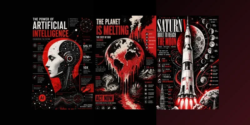 Editorial Graphic Poster Master Templates generated by undefined