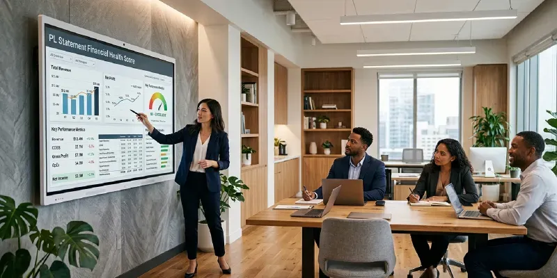 Pl Statement Financial Health Score generated by undefined