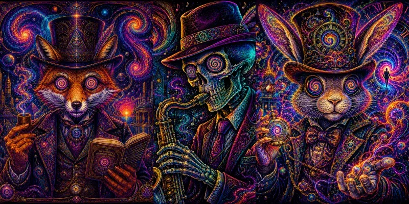 Visionary Psy Art generated by undefined