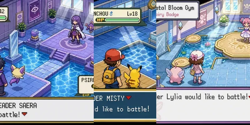 Nintendo Ds Gym Battle Screenshot generated by undefined