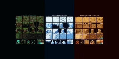 Tileset Environment Builders generated by chatgpt-image