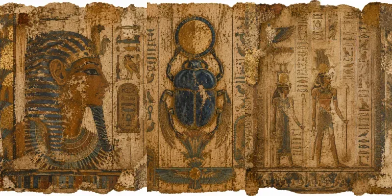 Junk Journal Ancient Egyptian Ephemera generated by undefined