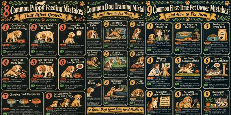 Pet Care Mistakes Infographic Generator generated by undefined