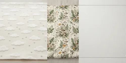 Nursery Textile Repeat Pattern Systems generated by gemini-image