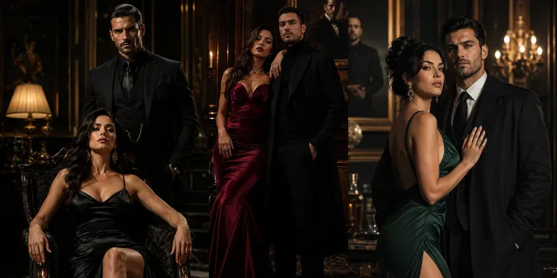 Mafia Boss Power Couple Photos