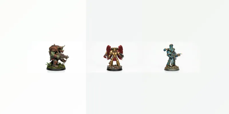 Hand Painted Warhammer 40k Miniatures generated by undefined