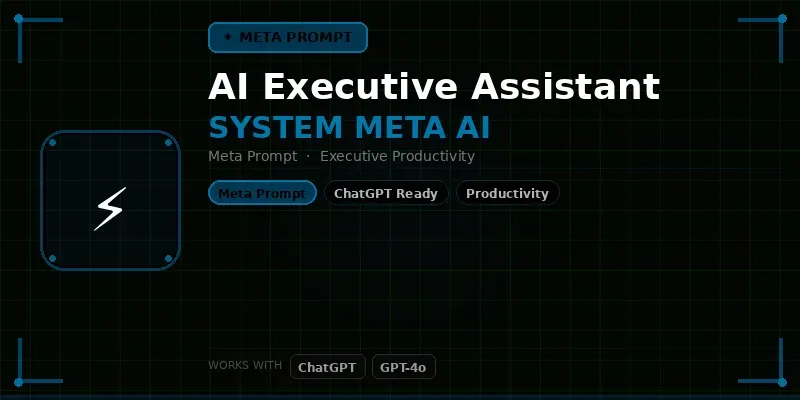 Executive Assistant System Meta Ai generated by undefined