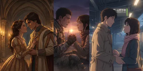 Cinematic Anime Love Directorlevels generated by gemini-image