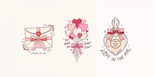 Romantic Vintage Wedding Doodles generated by gemini-image