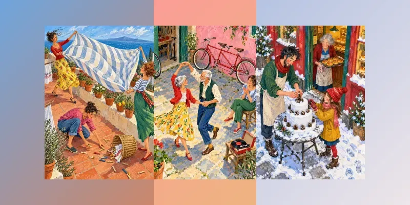 Colorful Everyday Story Art Prints