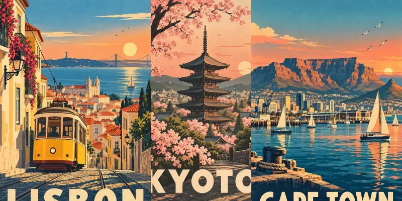 Retro Travel Posters For Any City