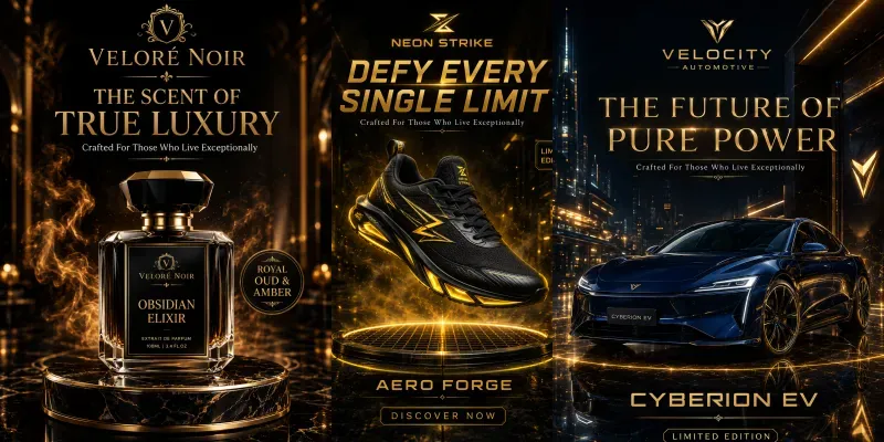 Ultrapremium Luxury Perfume Commercials generated by undefined
