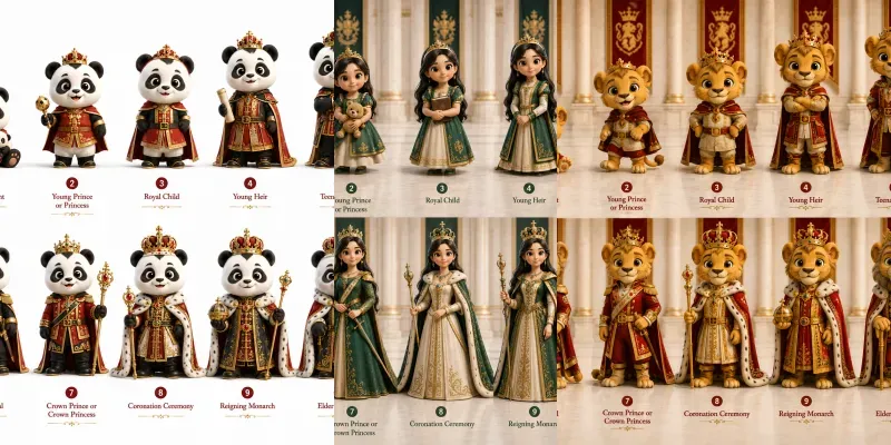 3D Royal Legacy Journeys generated by undefined