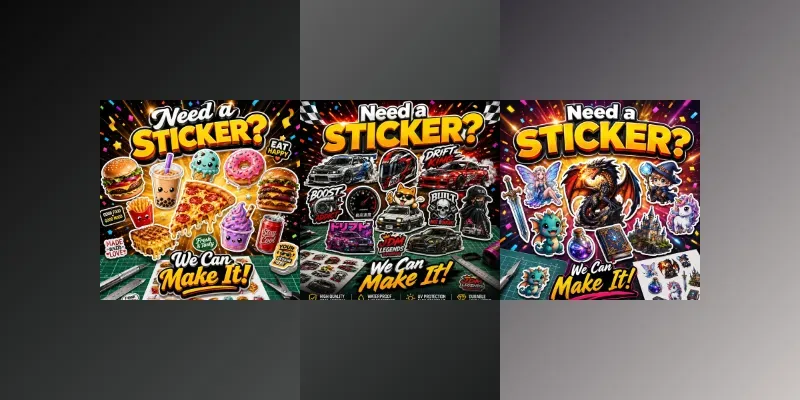 Sticker Promo Explosion Designs generated by undefined