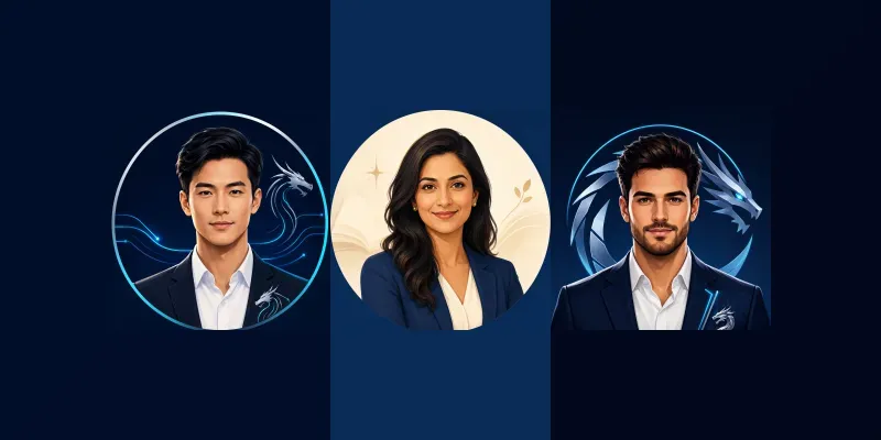 Professional Profile Portrait Generator generated by undefined