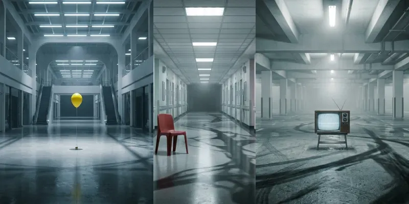 Surreal Concept Art Background Assets generated by undefined