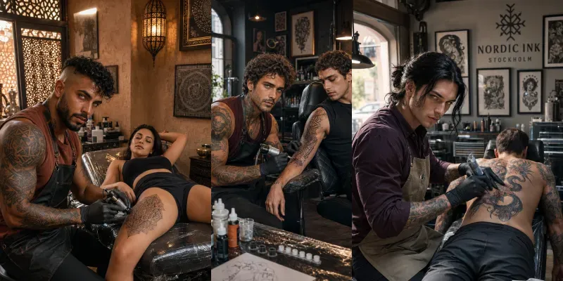 Beautiful Tattoo Artists generated by undefined