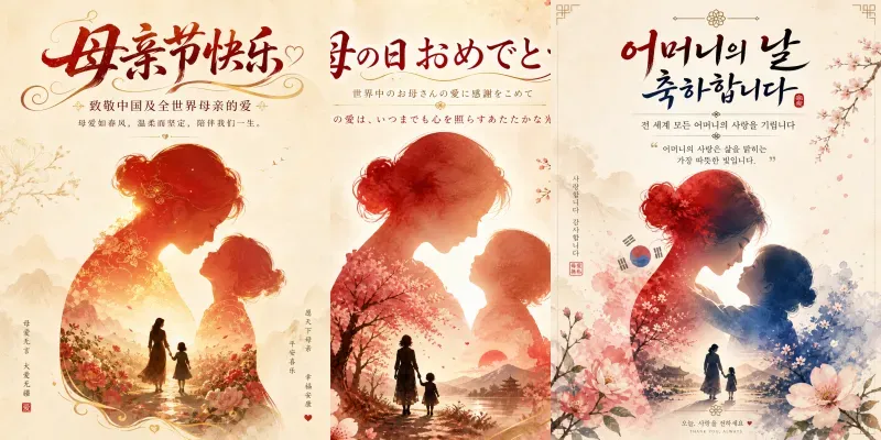 Global Mothers Day Posters