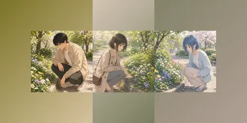 Soft Anime Flower Observations generated by chatgpt-image