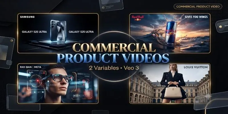 Commercial Product Launch Video Creators generated by undefined