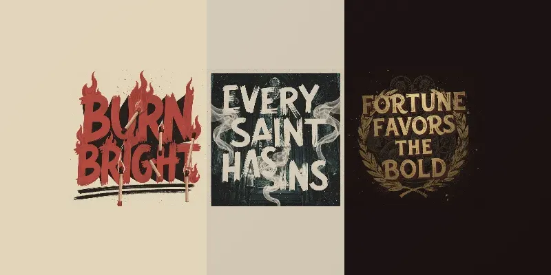 Typographic Poster Art generated by undefined