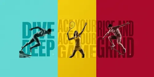 Professional Sports Ads generated by gemini-image