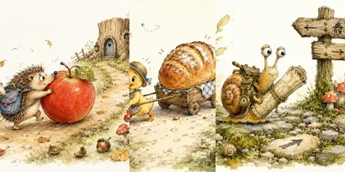 Tiny Heroes Big Adventures generated by chatgpt-image