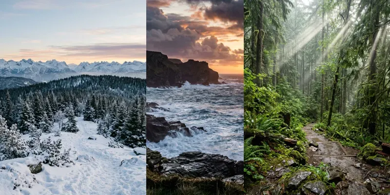 Travel Landscape Wallpaper Photo Builders generated by undefined