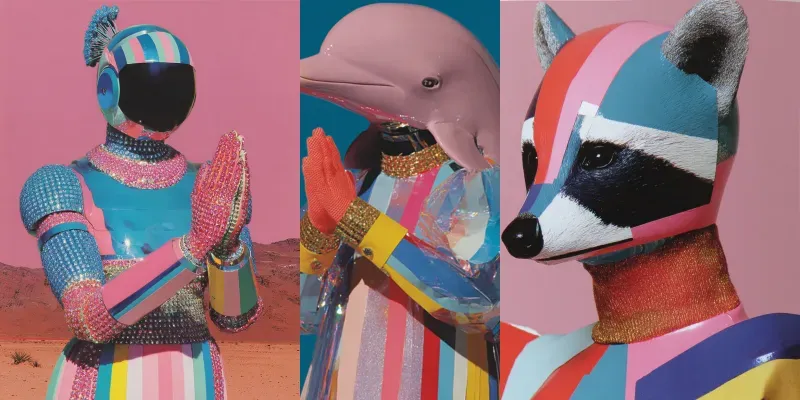 Cyberpunk Anthropomorphic Animals generated by undefined