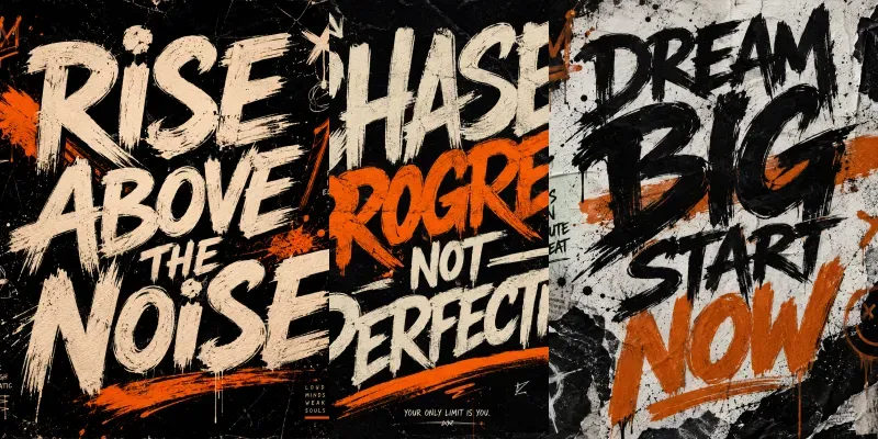 Urban Grunge Typography Packs generated by undefined
