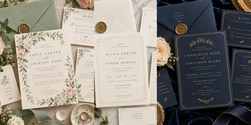 Wedding Invitation Suite Designers generated by undefined