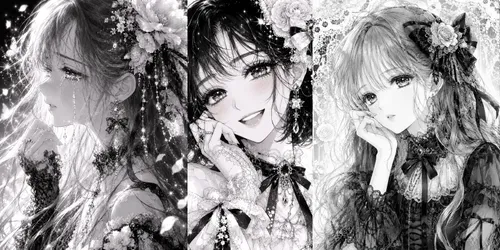 Elegant Shoujo Manga Portrait Generator generated by chatgpt-image