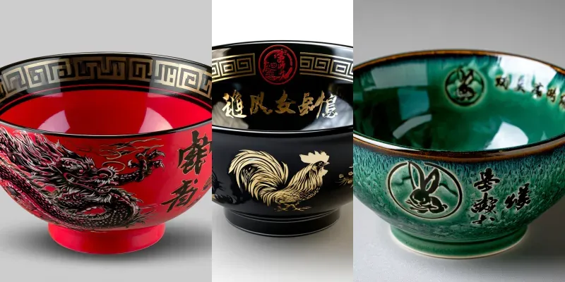 Ramen Bowl Designs generated by undefined