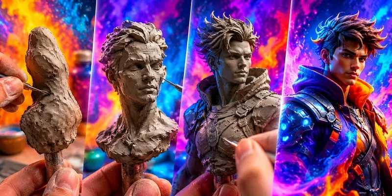Viral Clay Sculpting Video Engines generated by undefined