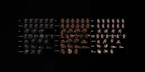 Sprite Sheet Animation Packs generated by chatgpt-image